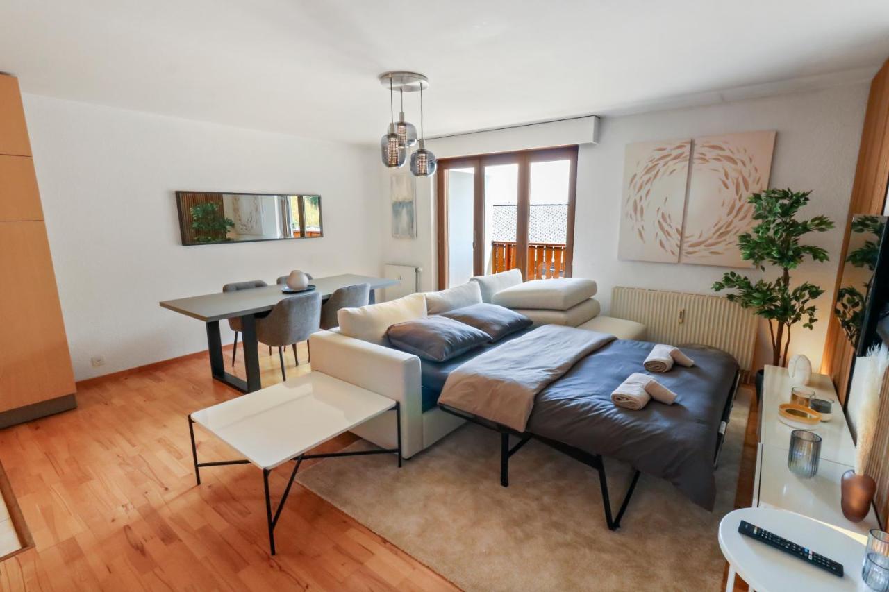 Logement Chaleureux Au Coeur De La Station Crans-Montana Eksteriør billede